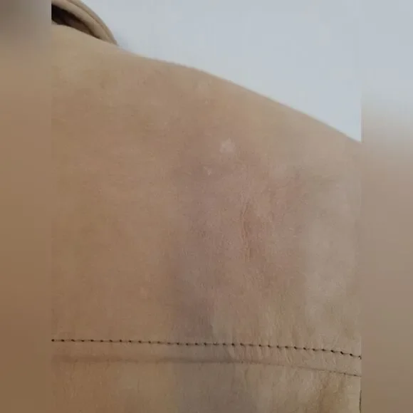 Harley Davidson *Flawed* tan leather jacket size women's XS - Picture 11 of 16